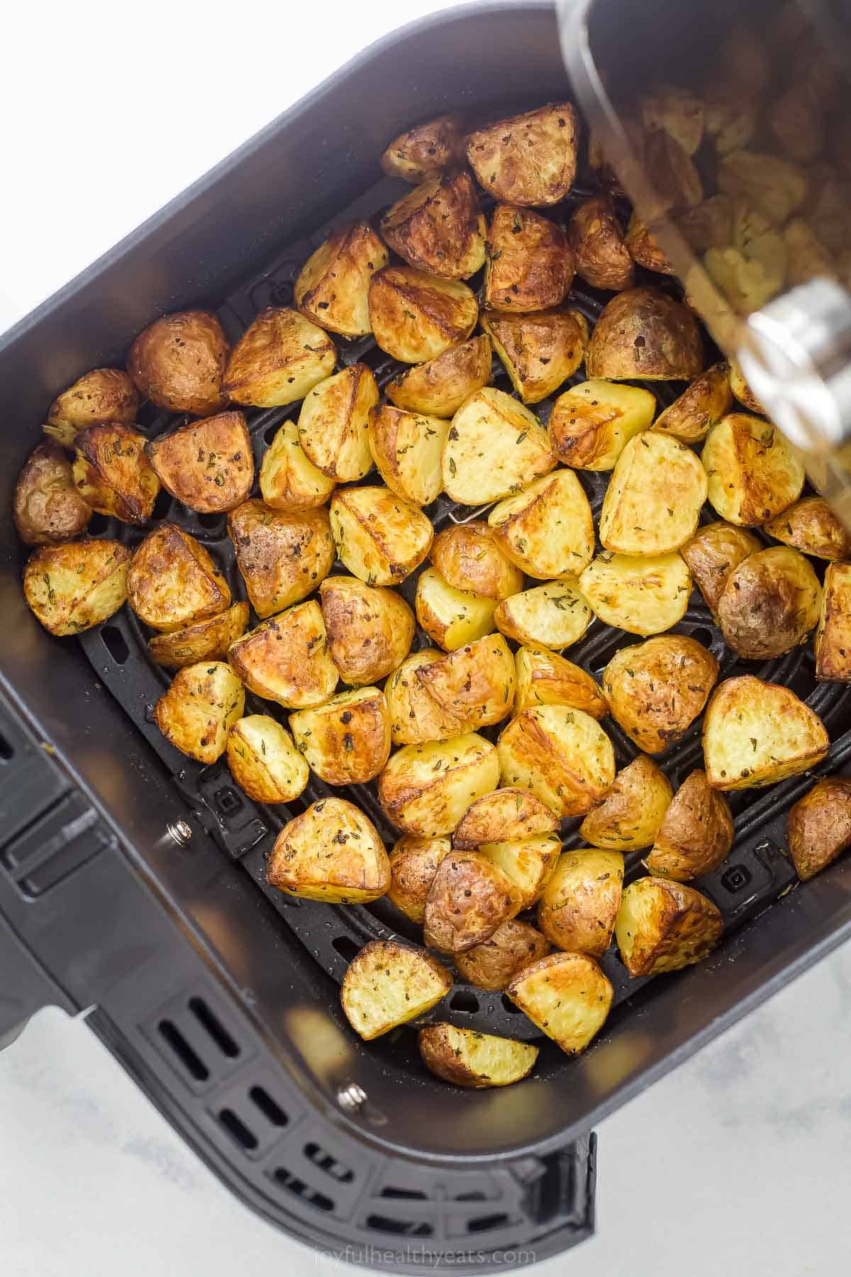 roasted potatoes in the air fryer