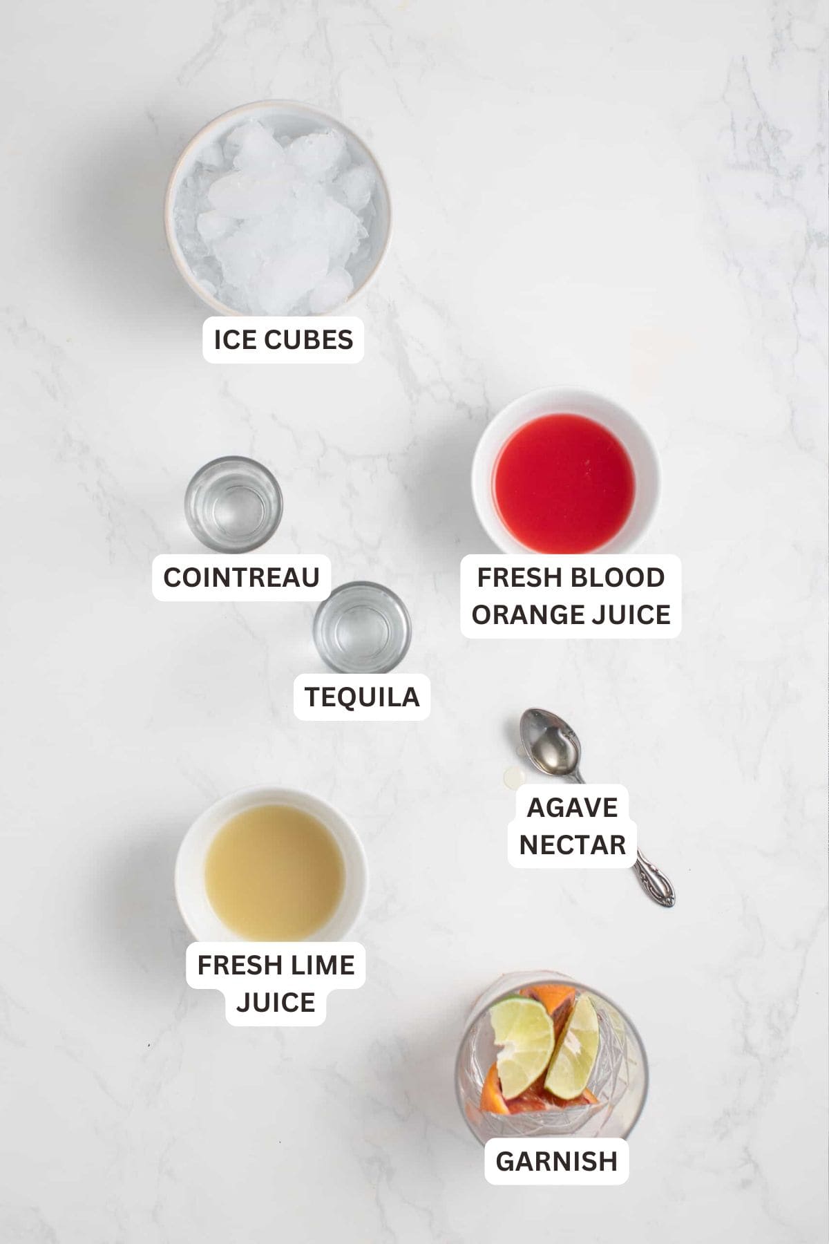 This Fresh Blood Orange Margarita Recipe is festive, citrusy, and flavorful. Plus, it's easy to make and doesn't include simple syrup! Ingredients for Blood Orange Margarita Recipe.