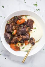 Classic Beef Bourguignon | Joyful Healthy Eats