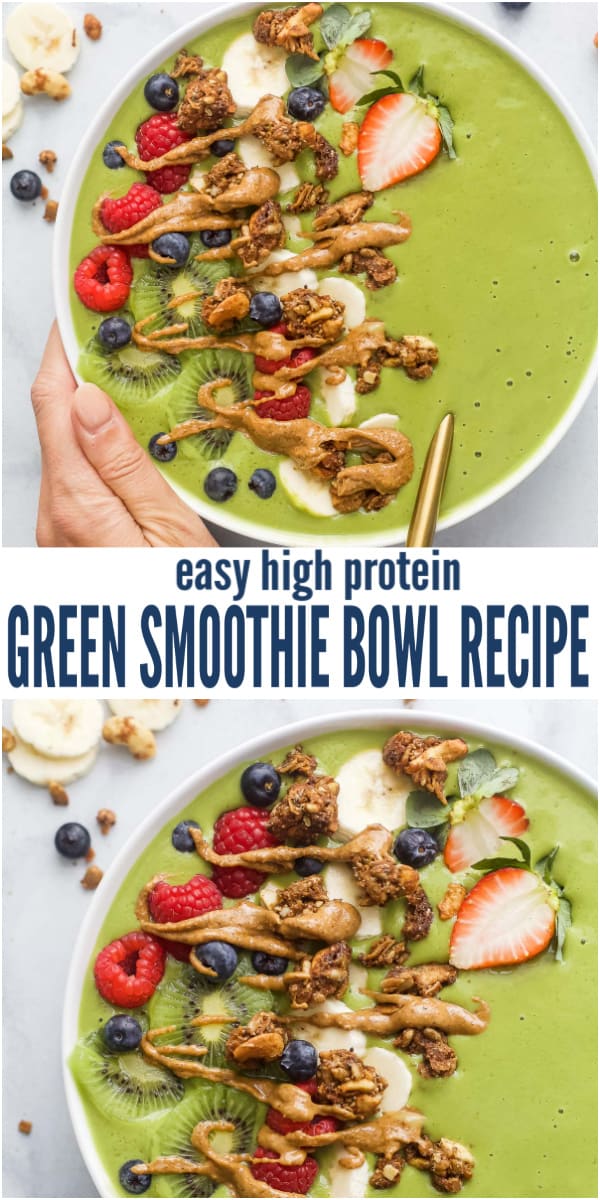 Green Smoothie Bowl | Joyful Healthy Eats