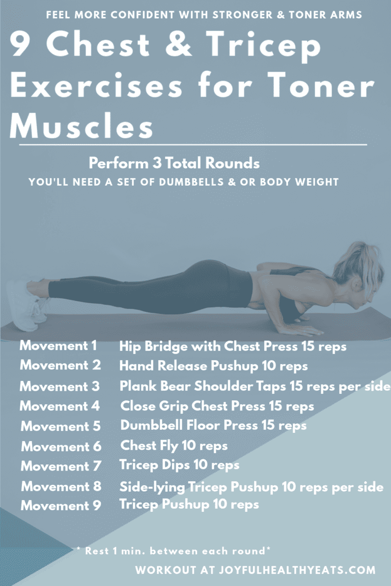 Calisthenics Chest And Triceps Workout Chest and Triceps Workout 9 Exercises for Toning
