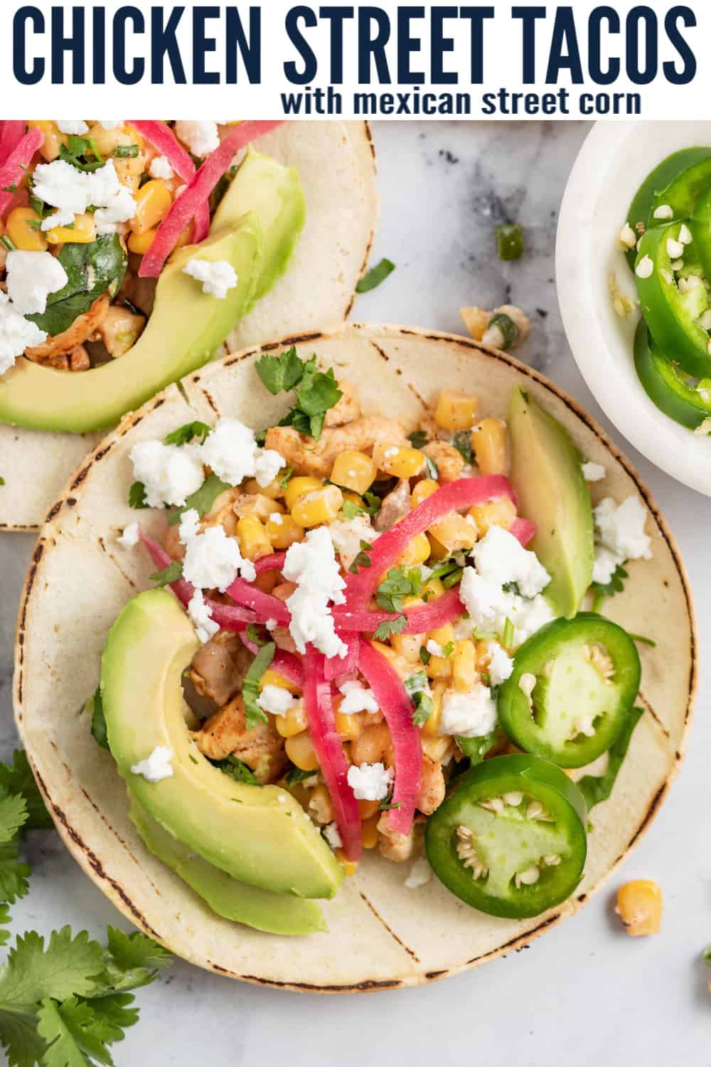 Chicken Street Tacos | Joyful Healthy Eats
