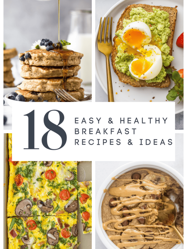 Easy Healthy Breakfast Recipes - Joyful Healthy Eats