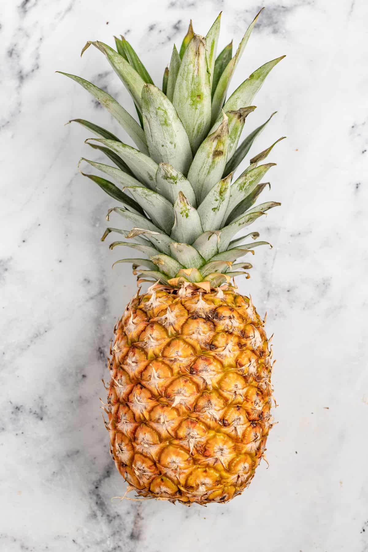 Fresh pineapple. 