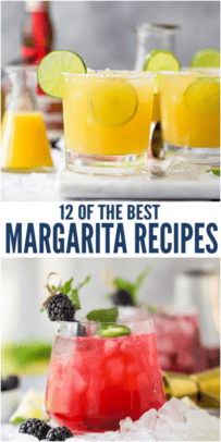 pinterest image for 12 of the Best Margarita Recipes