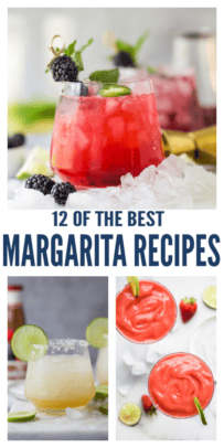 pinterest image for 12 of the Best Margarita Recipes