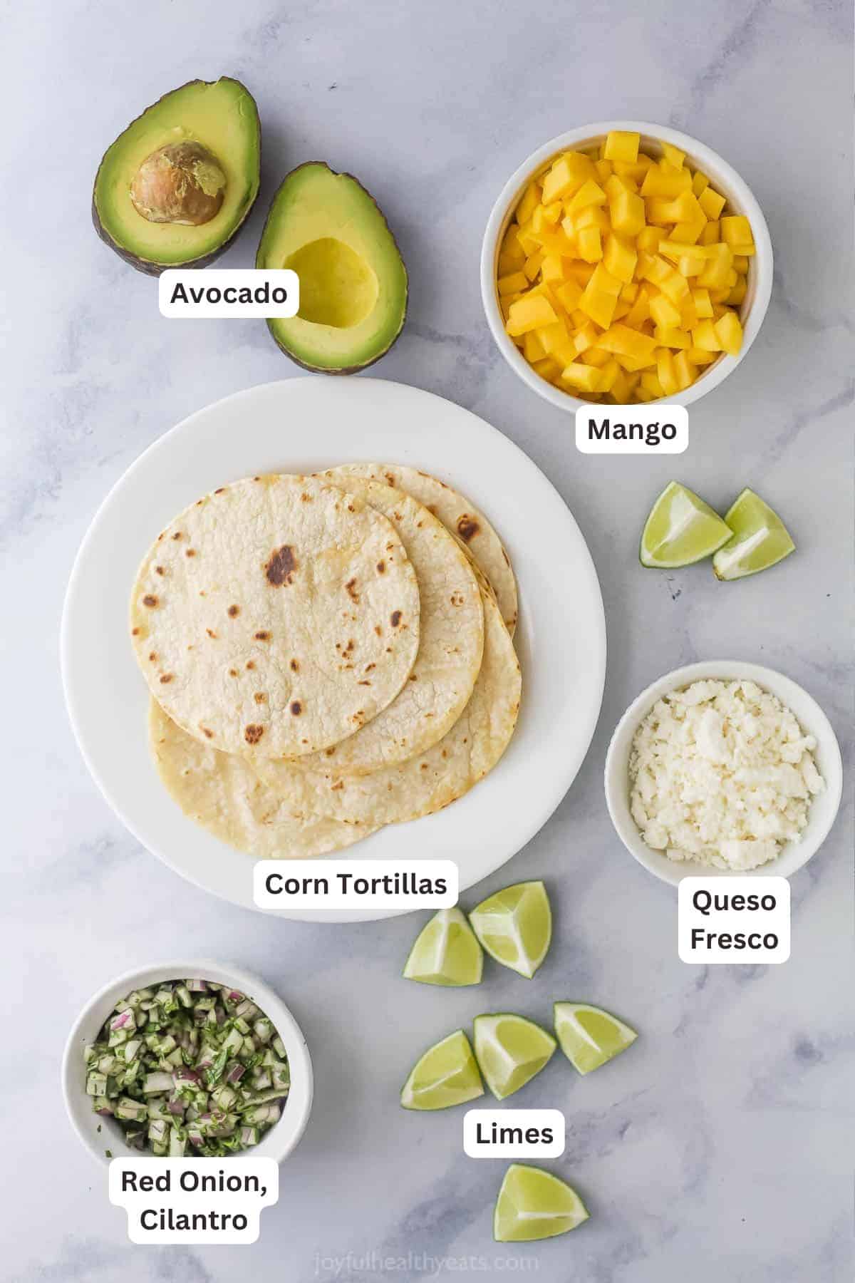Steak Street Tacos - A 25-Minute Meal! Ingredients for Steak Street Tacos.