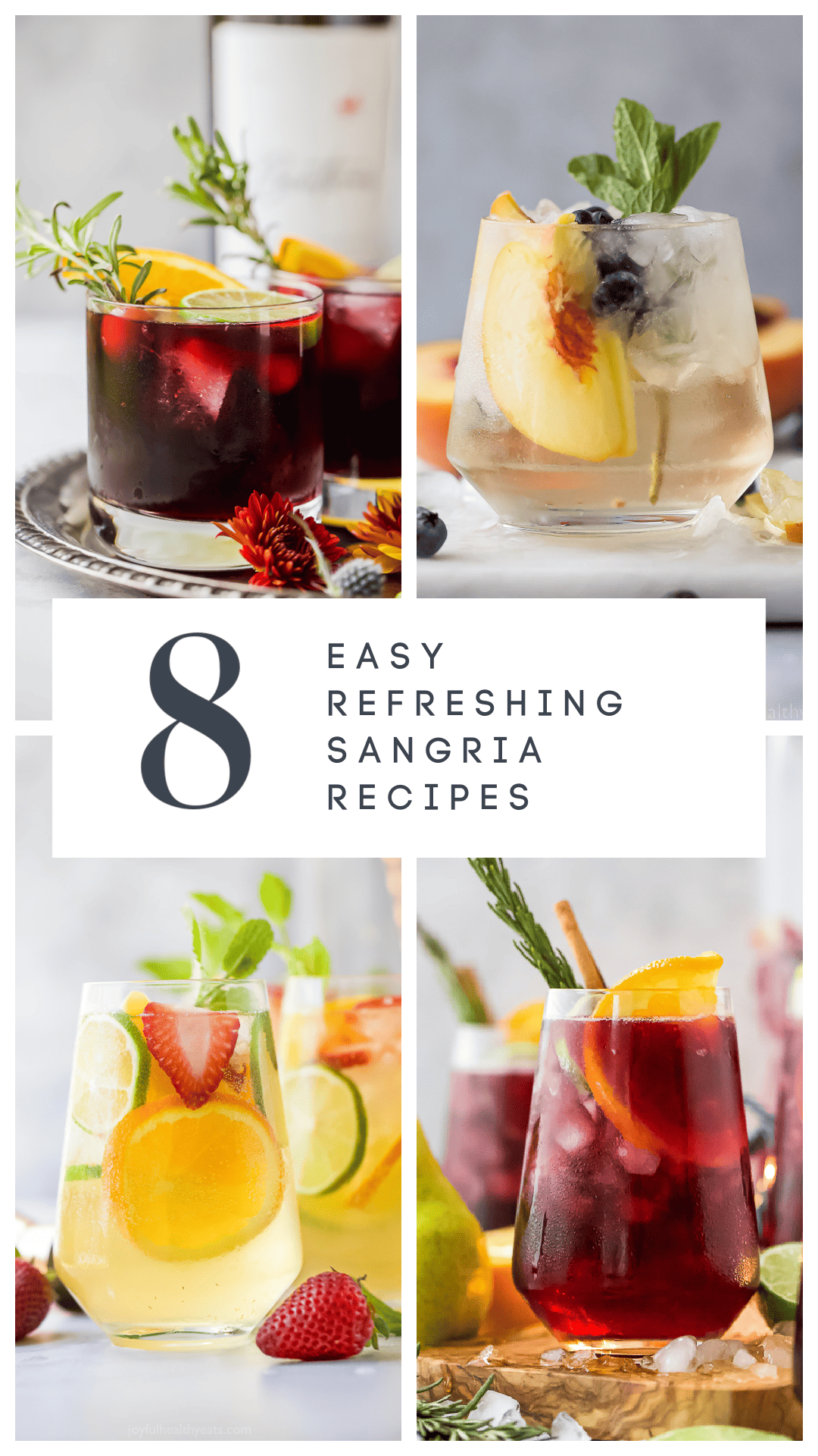 pinterest image for 8 of the Best Easy Sangria Recipes