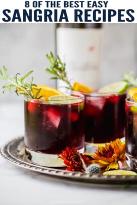 pinterest image for 8 of the Best Easy Sangria Recipes