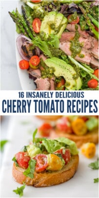 pinterest image for 16 Insanely Good Cherry Tomato Recipes