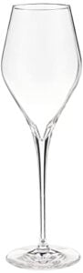 Schott Zwiesel Tritan Crystal Glass Finesse Stemware Collection Champagne Flute with Effervescence Points (Set of 6), 10.0 oz, Clear