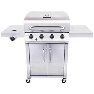 Char-Broil 463375919 Performance Stainless Steel 4-Burner Cabinet Style Gas Grill