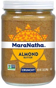 MaraNatha All Natural No-Stir Crunchy Almond Butter (2 Pack) (Packaging May Vary)