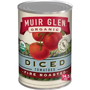 Muir Glen Organic Diced Fire Roasted Tomatoes, 14.5 oz