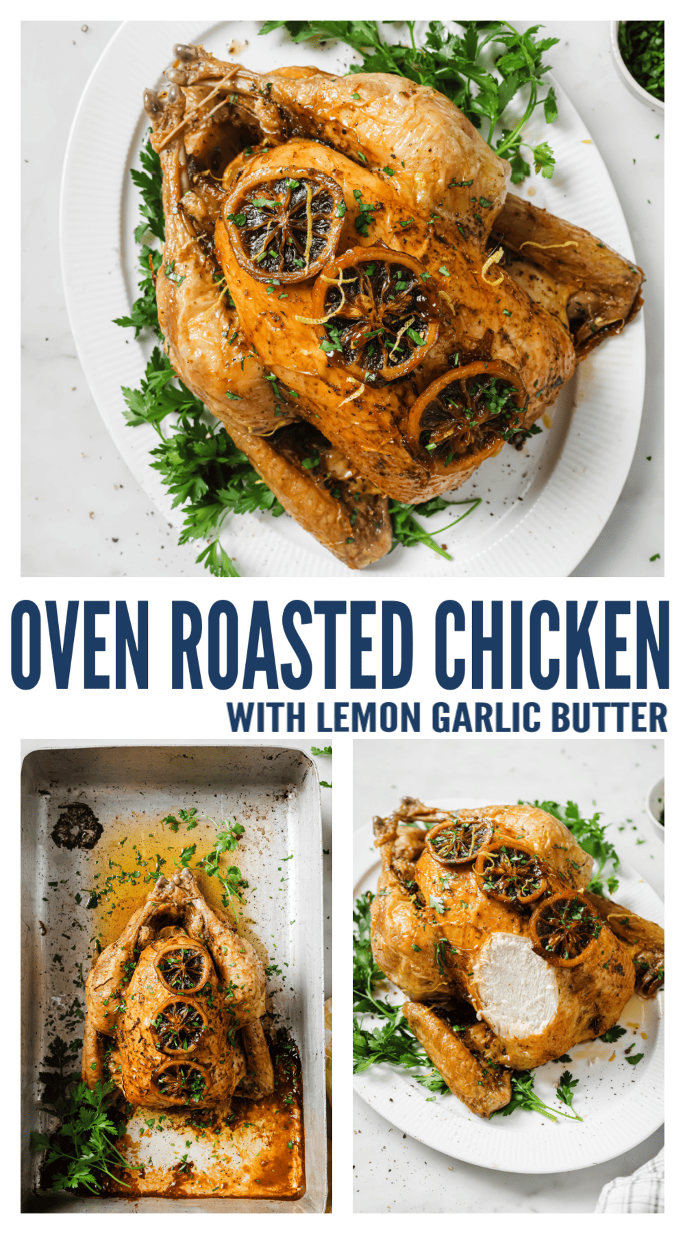Oven Roasted Chicken Recipe | Joyful Healthy Eats