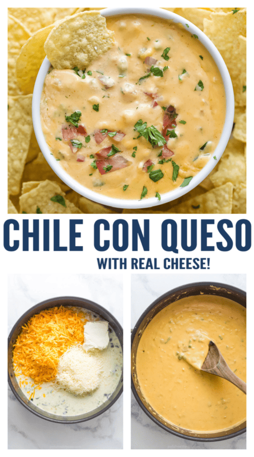 pinterest image for Chile con Queso