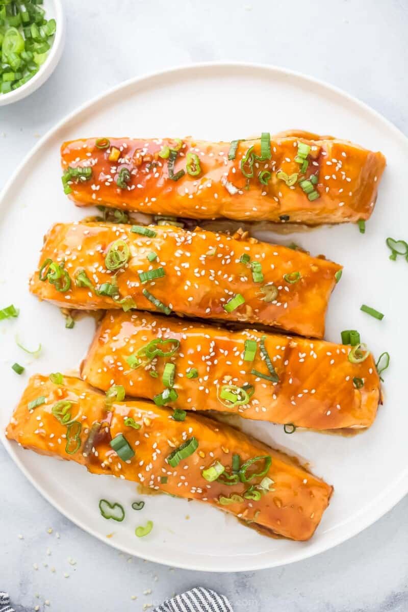 Teriyaki Salmon Recipe | Joyful Healthy Eats