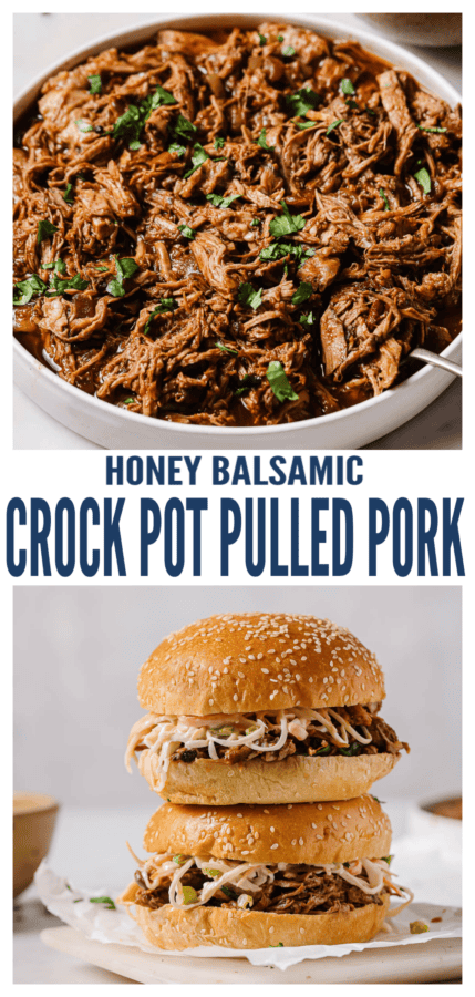 pinterest image for Crock Pot Pulled Pork