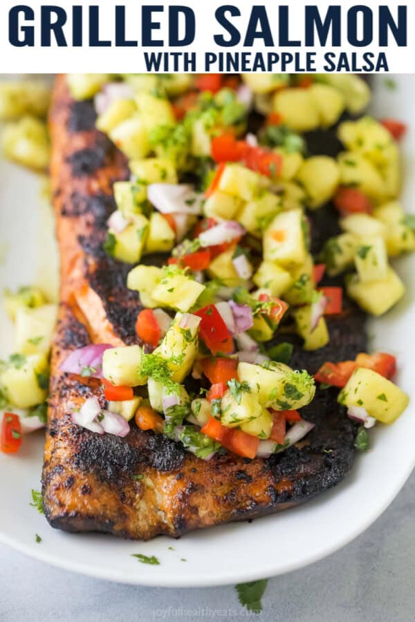 pinterest image for Chile Lime Grilled Salmon