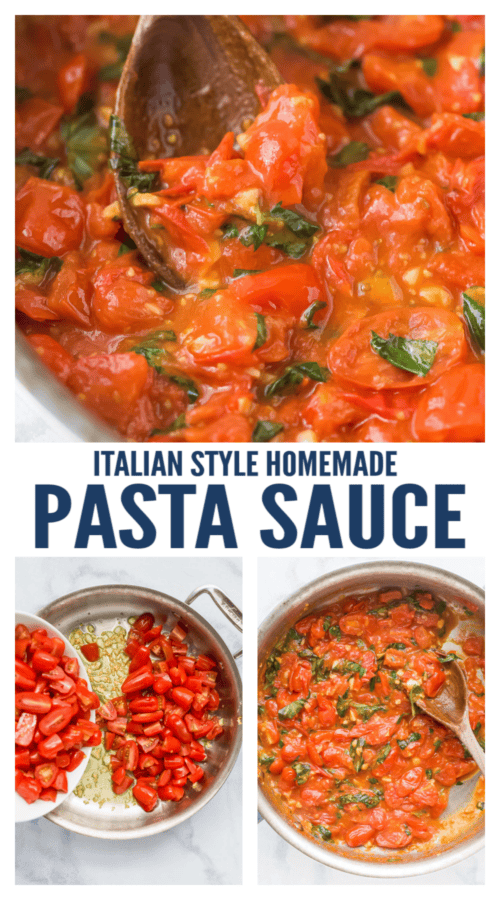 Pinterest figure for home -made pasta sauce recipes