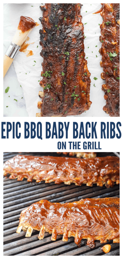 pinterest image for Baby Back Ribs