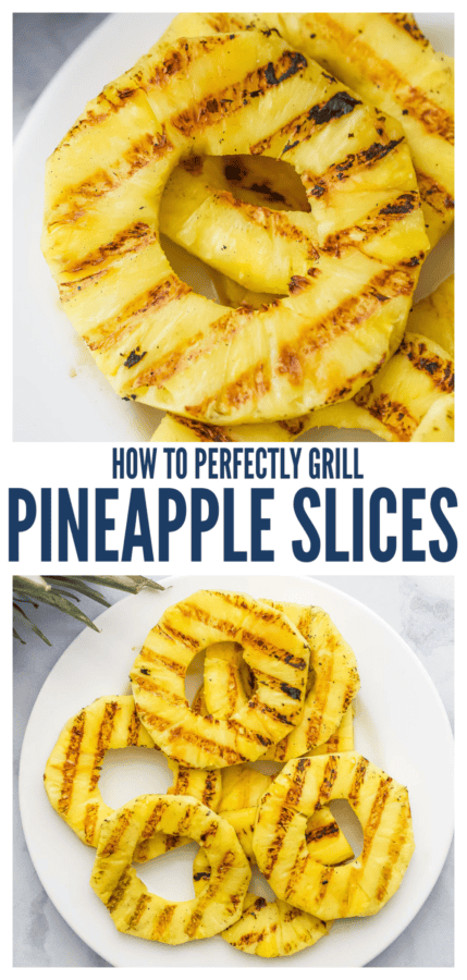 pinterest image for How to Grill Pineapple