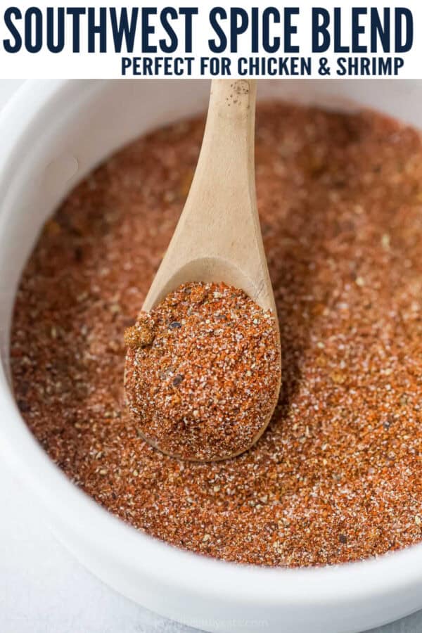 pinterest image for Homemade Southwest Spice Blend