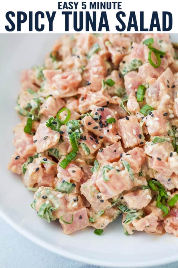 pinterest image for Spicy Tuna