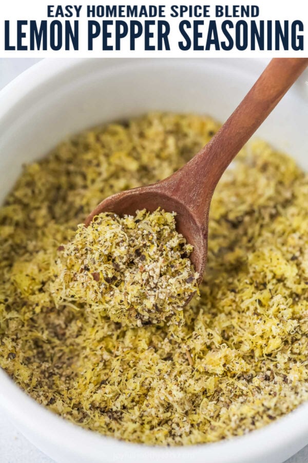 pinterest image for How to Make Your Own Lemon Pepper Seasoning