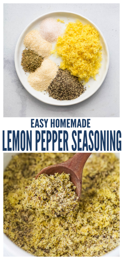 pinterest image for How to Make Your Own Lemon Pepper Seasoning