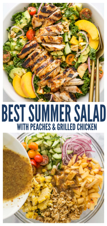 pinterest image for Summer Salad Recipe