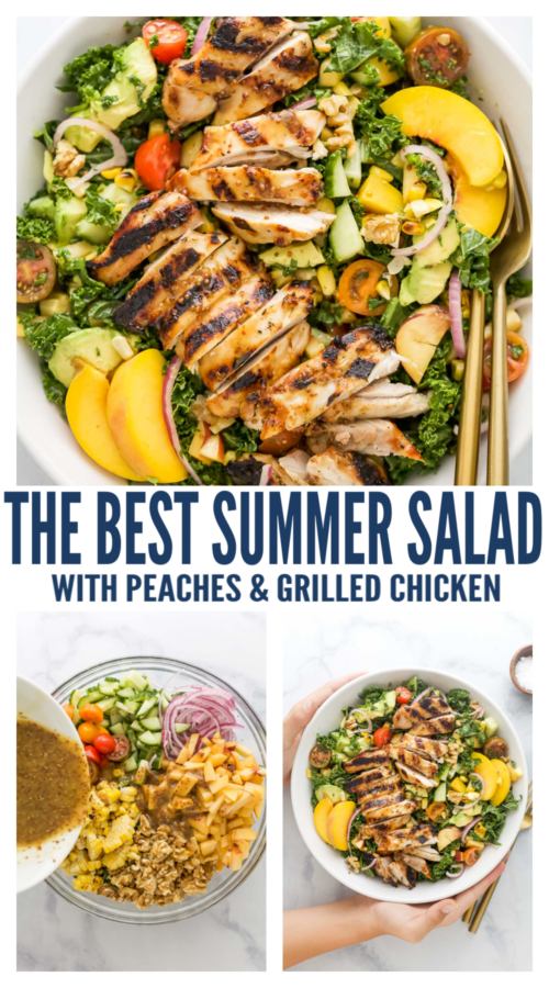 pinterest image for Summer Salad Recipe