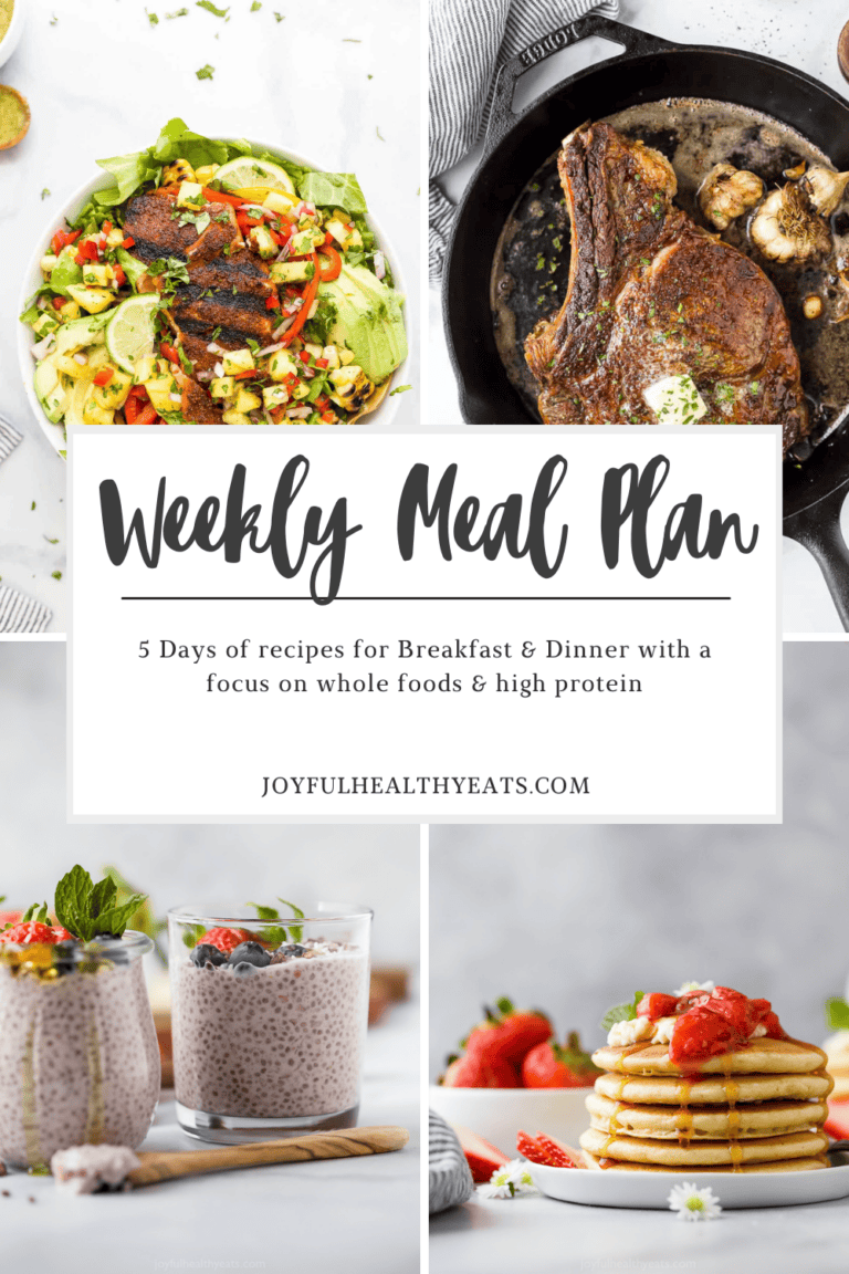 pinterest image for week 19 of weekly meal plan