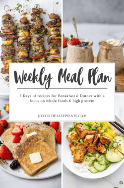 pinterest image for week 21 meal plan