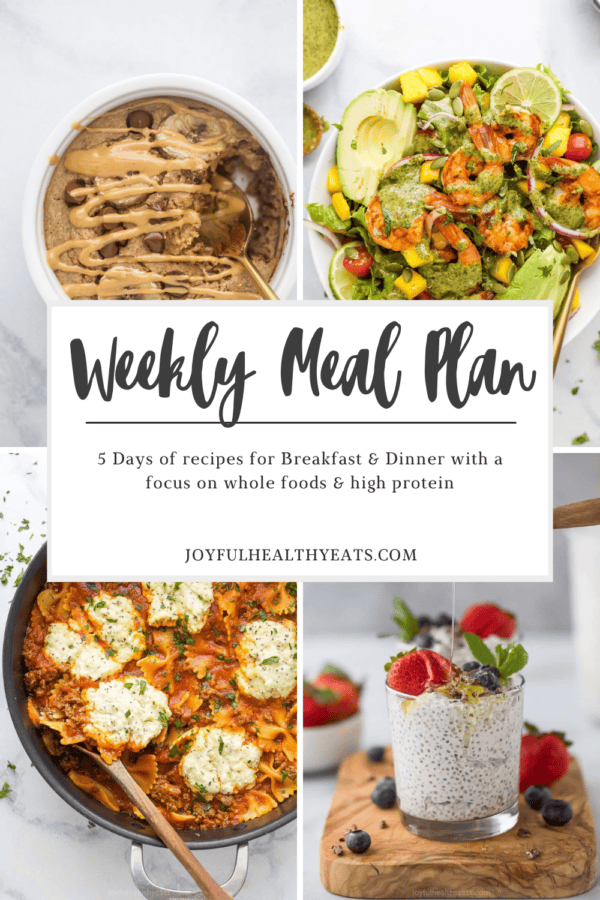 pinterest image for week 30 meal plan