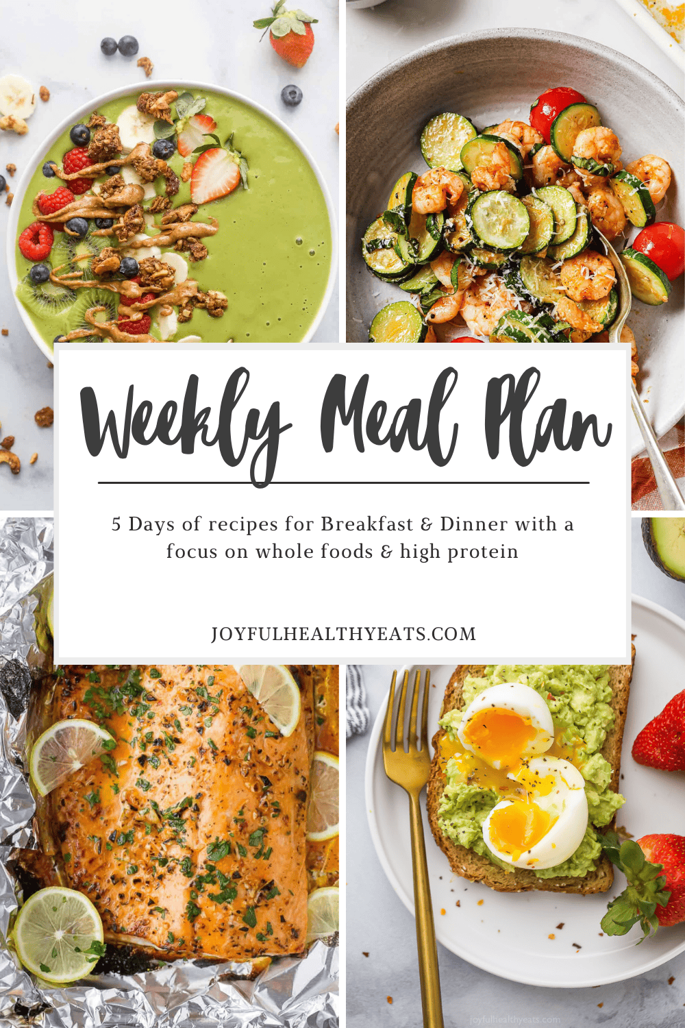 pinterest image for week 33 meal plan